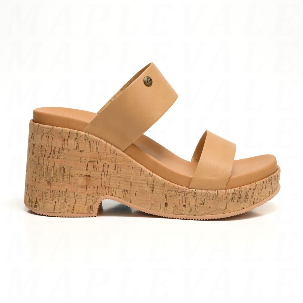 Reef Sunset Ibiza Women's Sz 10 Wedge Sandals Natural Coastal Straps CJ6833 NEW